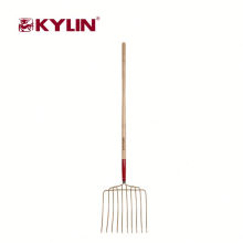 All Types Of Farm Tools Spading Fork Hardwood Handle With Carbon Steel Material